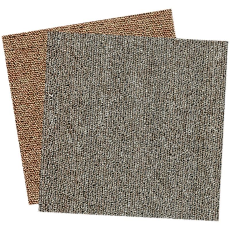 Carpet Tile Fade Resistant Non-Skid Solid Color Self-Stick Carpet Tiles Dining Room