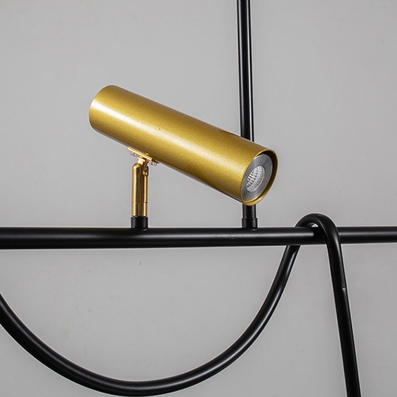 Pendre créatif moderne Light Metal 4-Light Island Light for Dining Room