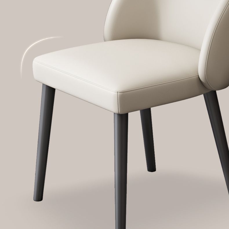 Modern Metal Chair Parsons Kitchen Dining Side Chair for Dinning Room