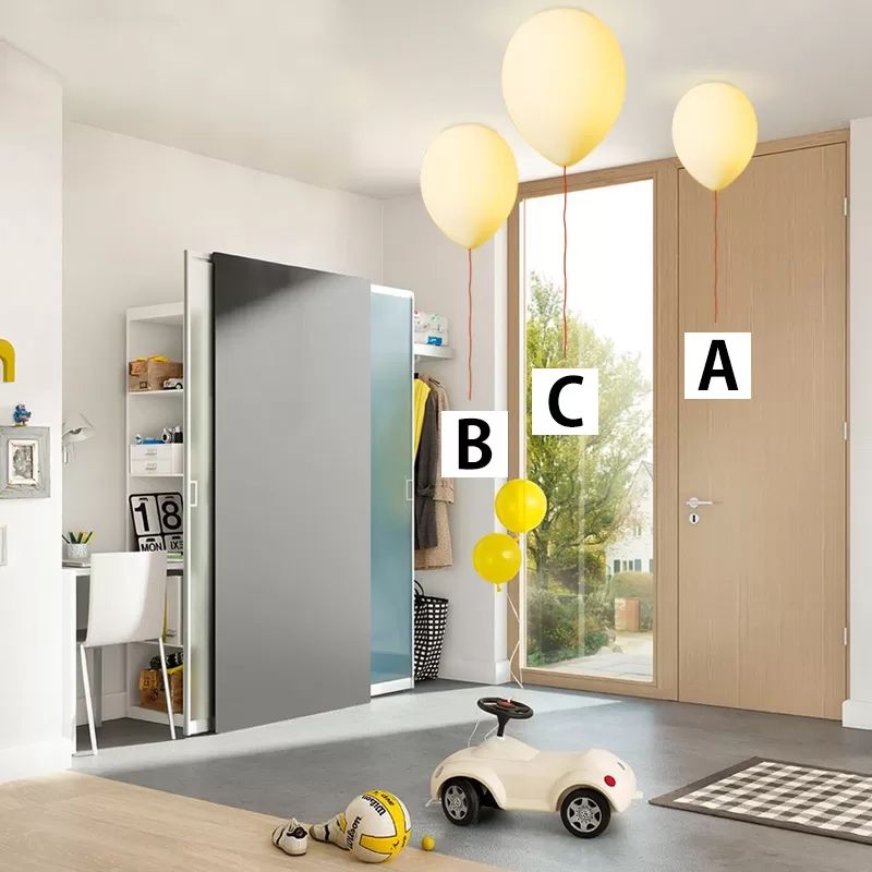 Nursing Room Balloon Ceiling Lamp Frosted Glass White LED Flush Mount Light