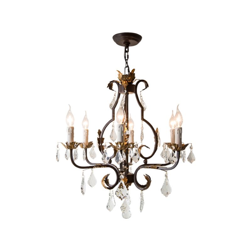 Luminaires de lustre aux bougies de style américain