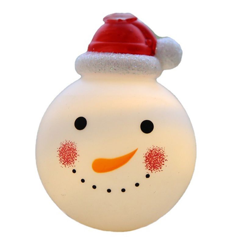 Modern Romantic LED Christmas Lamp Plastic Decorative Lights for Exterior Spaces