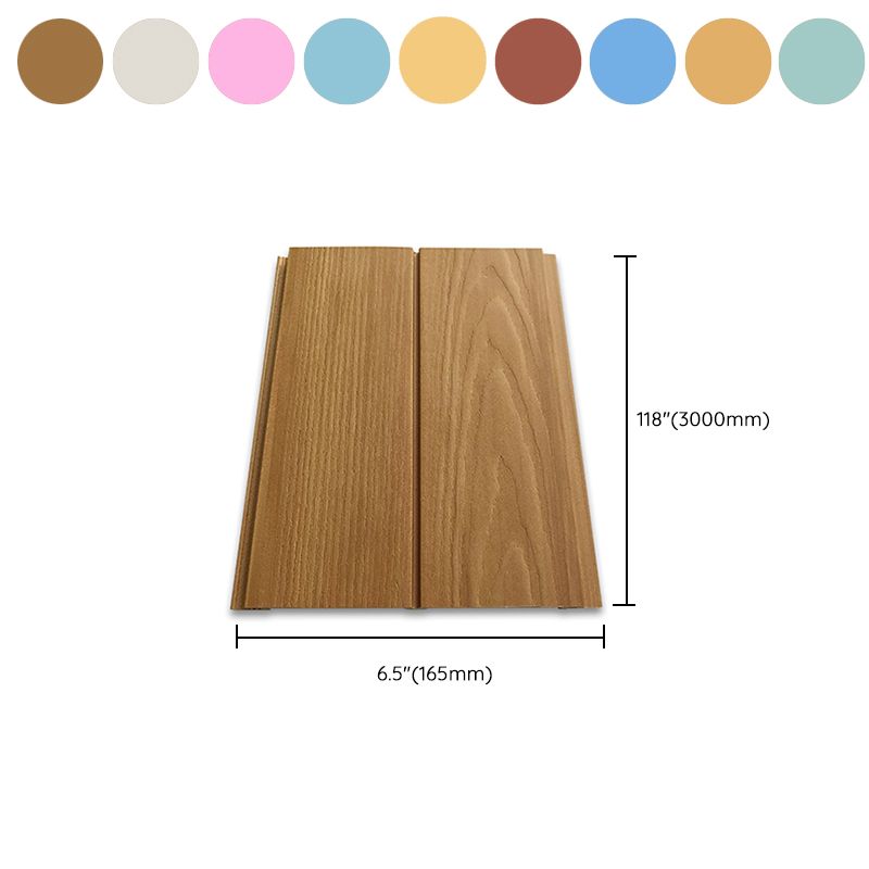 Solid Paneling Waterproof Modern Style Living Room Wood Shiplap Wall Panel (100-Pack)