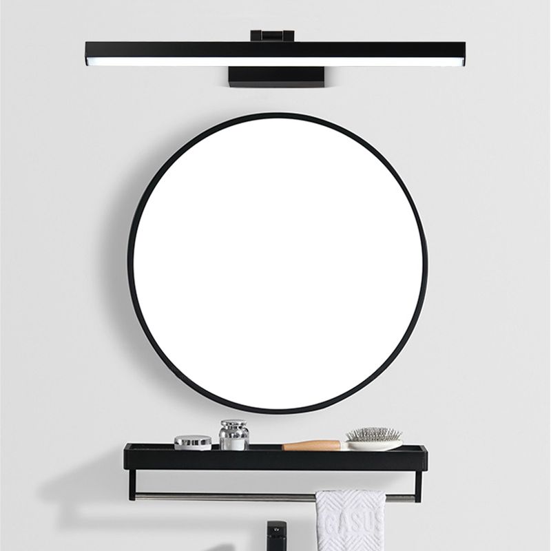 Éclairage mural de forme de style moderne Mémale 1 lumière lumineuse Lumière pour salle de douche