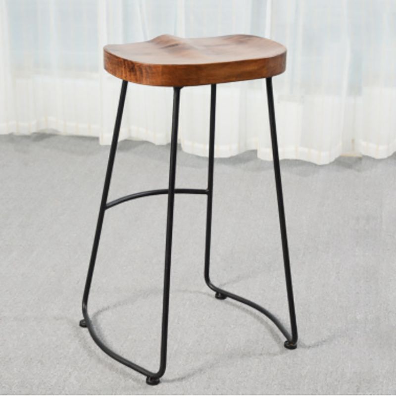 Modern Bar Table Set 1/6 Pieces Solid Wood Counter Height Set for Indoor