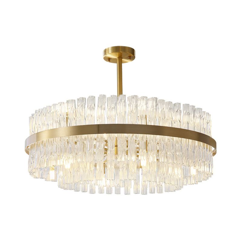 Modern karakteristieke hanglampglas geometrische kroonluchter voor woonkamer