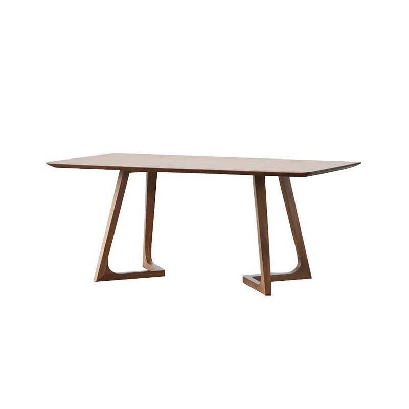 Industrial 1/5 Pieces Dining Set Rectangle Pine Wood Dining Table for Dining Room