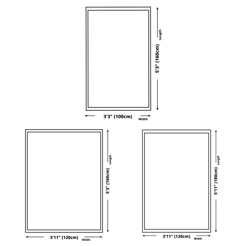 Trendy Simple Living Room Rug Modern Asymmetrical Graphic Design Rug Polyester Stain Resistant Non-Slip Backing Carpet