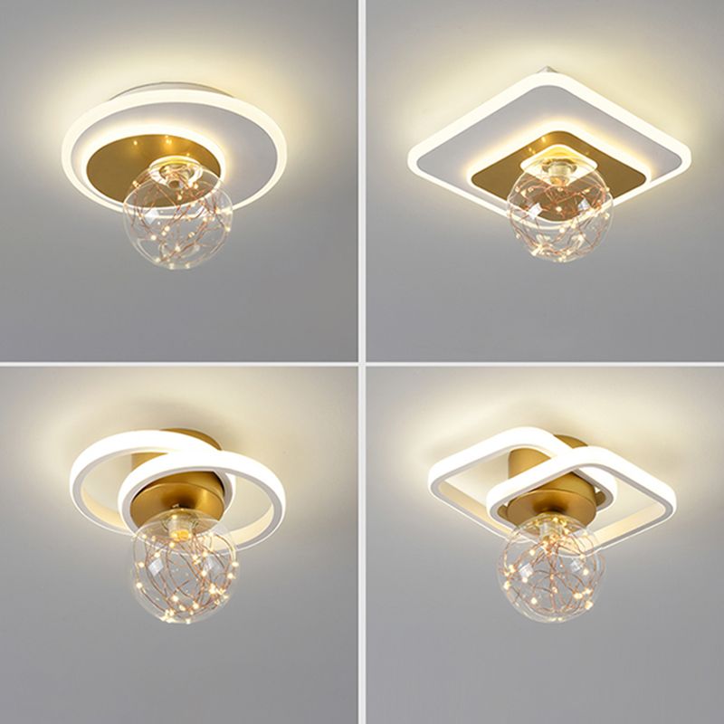 Modern LED Light Flush Mount Light Multiple Light Living Room Light Bedroom Light Bar Light