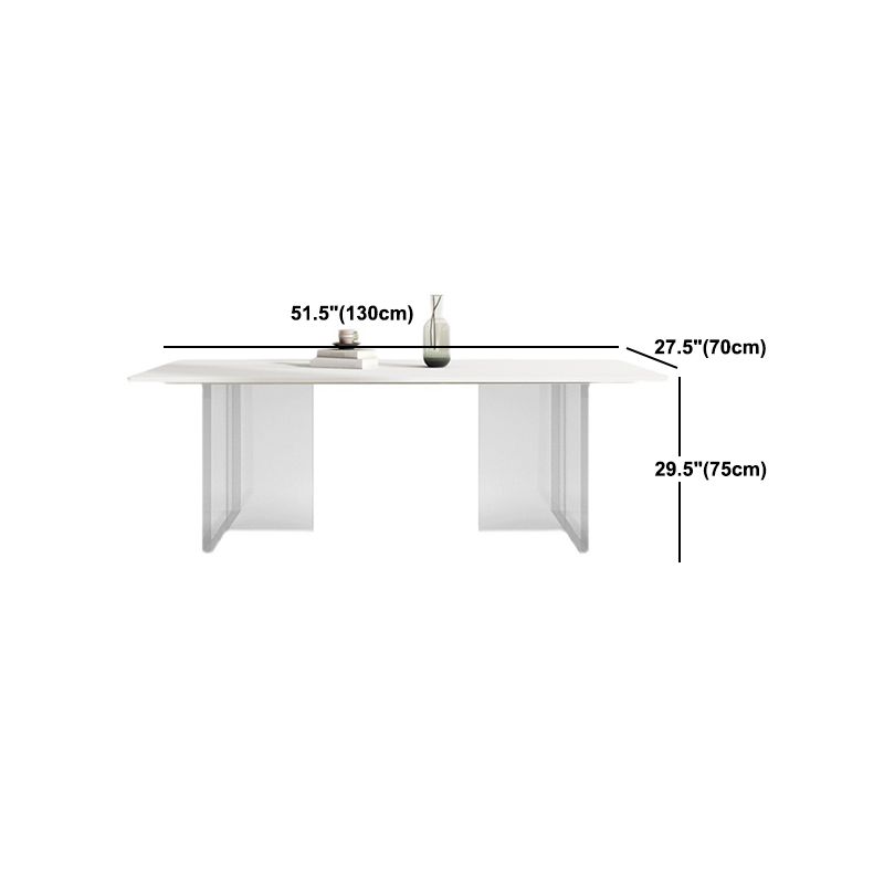 Modern Dining Set Stone 1/2/7 Pieces Dining Furniture for Home