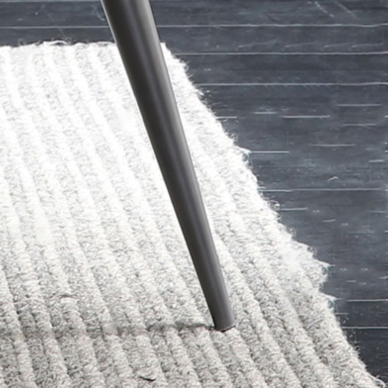 Contemporary Dining Chair Arm Side Chair for Kitchen with Metal Legs