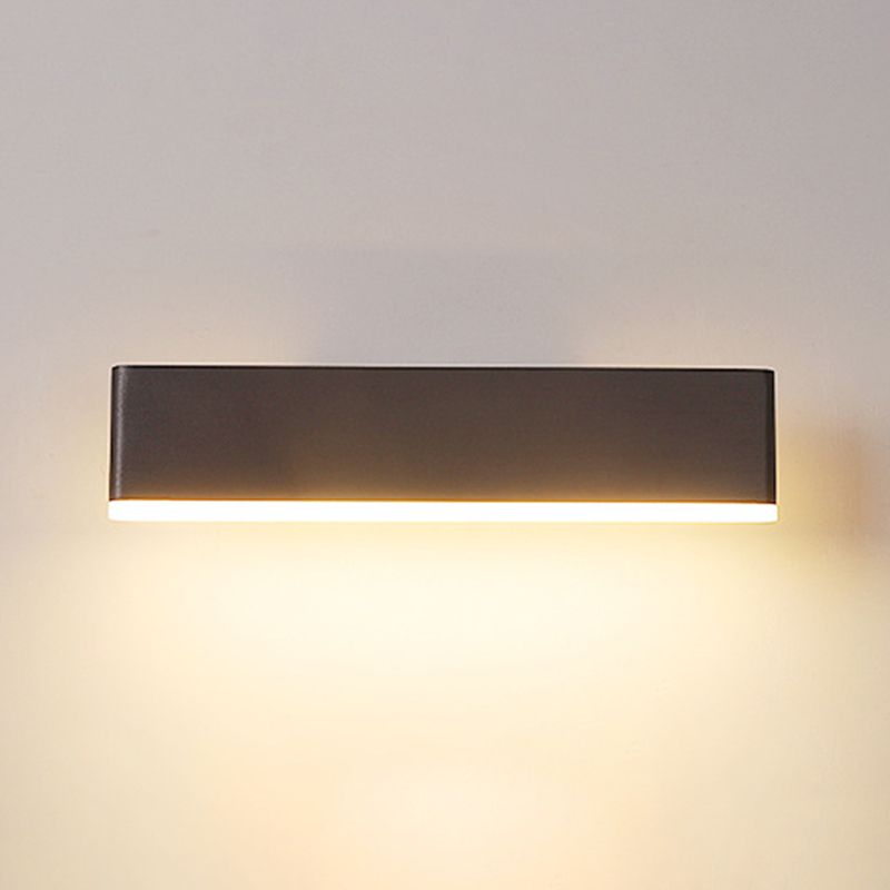Modern Rotatable Wall Mount Light Simple Wall Sconce Light with Acrylic Shade for Bedroom