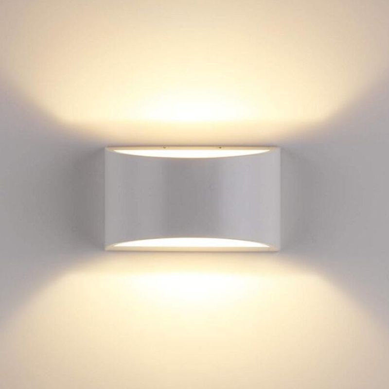 Geometrische Form Metallwandbeleuchtung moderne Stil 2 Lichter Wandleuchten