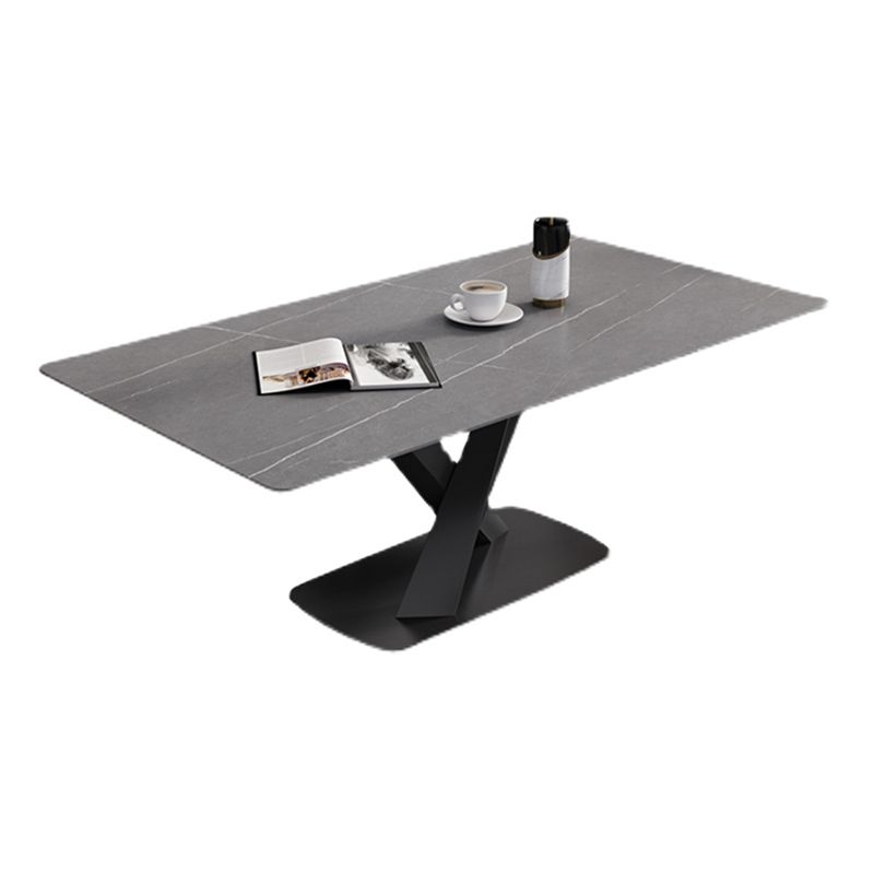 Modern Style 1/4/5/6/7 Pieces Dining Chairs Set Rectangle Stone Furniture for Home