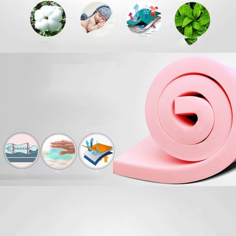 34.64" H Contemporary Faux Leather Biscuit Back Armless Convertible Sleeper Sofa