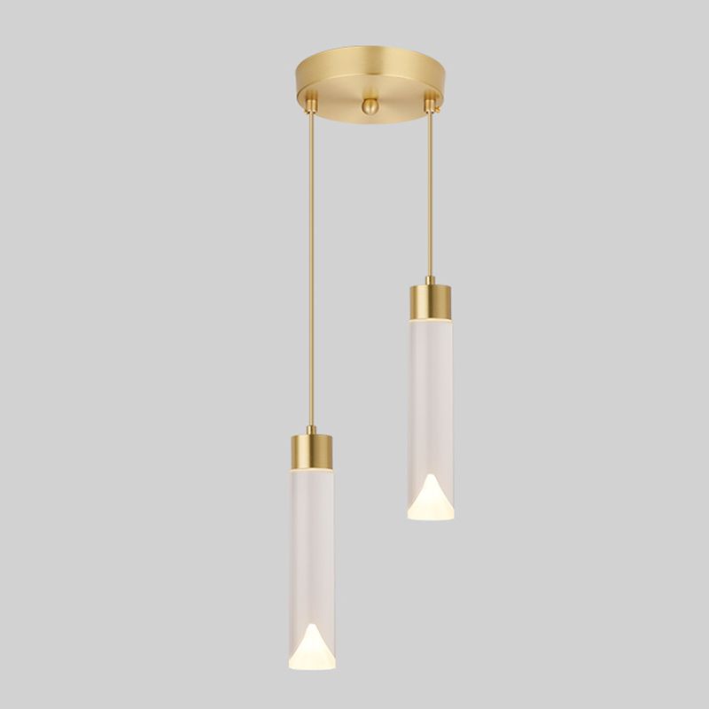 K9 Crystal Cylindric Pendant Lighting Simplicity Finis Finis Finis Plafond