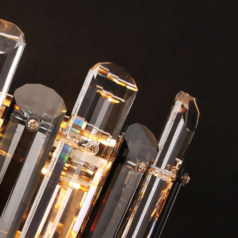 2 luces Luz de montaje de pared Luz de luz Postmoderno Estilo de hierro forjado Luz de pared de pared para sala de estar