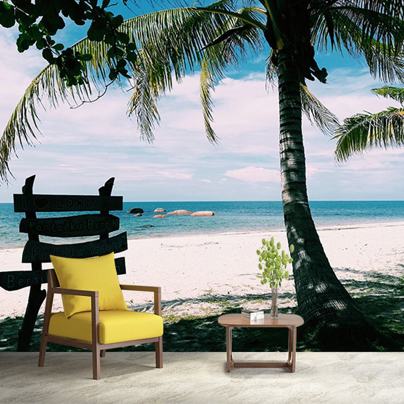 Wall Mural Environmental Wallpaper Tropical Landscape Living Room Wall Mural