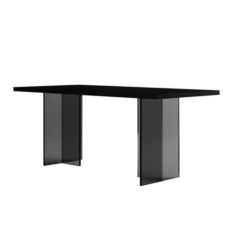 Modern 1/3/4/5 Pieces Dining Set Rectangle Acrylic Dining Table Furniture for Dining Room