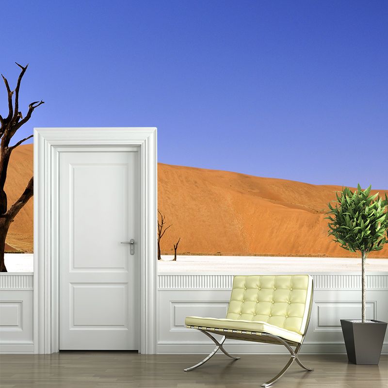 Photography Mural Living Room Contemporary Stain Resistant Desert Wall Mural