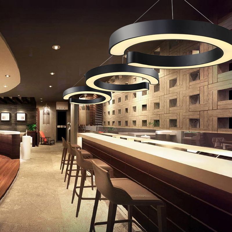 Éclairage de pendentif de bureau LED