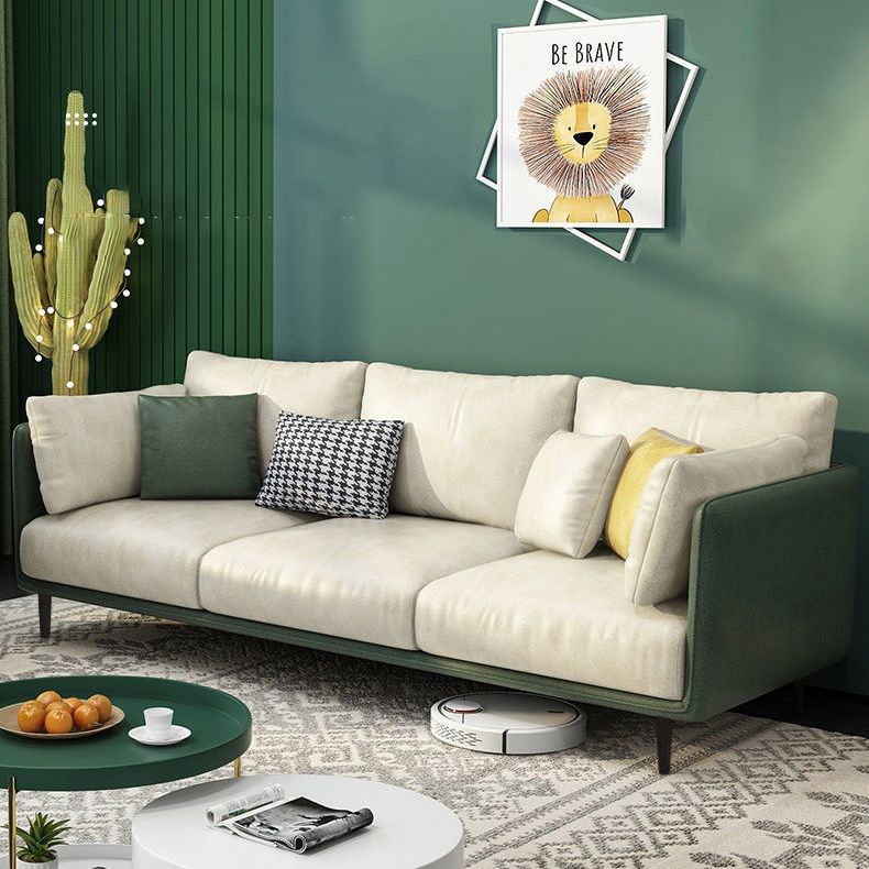Square Arm Sofa 53.14" x W29.92" D x 33.46"H Modern Sofa for Living Room