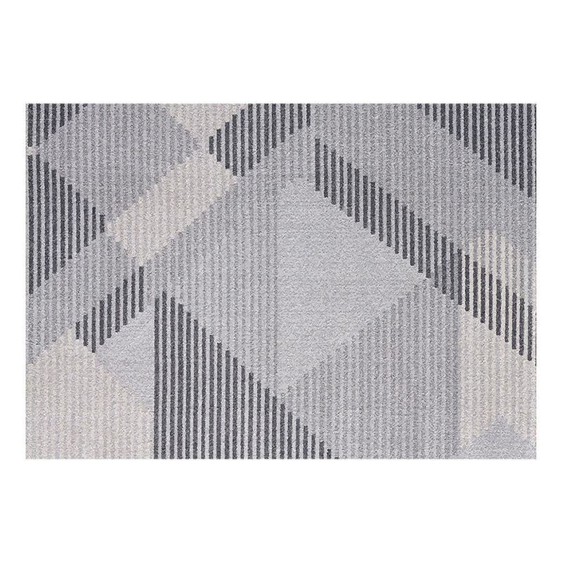 Orange einfacher Teppichblendstücke Teppich Fleckenfestem Teppich für Wohnkultur