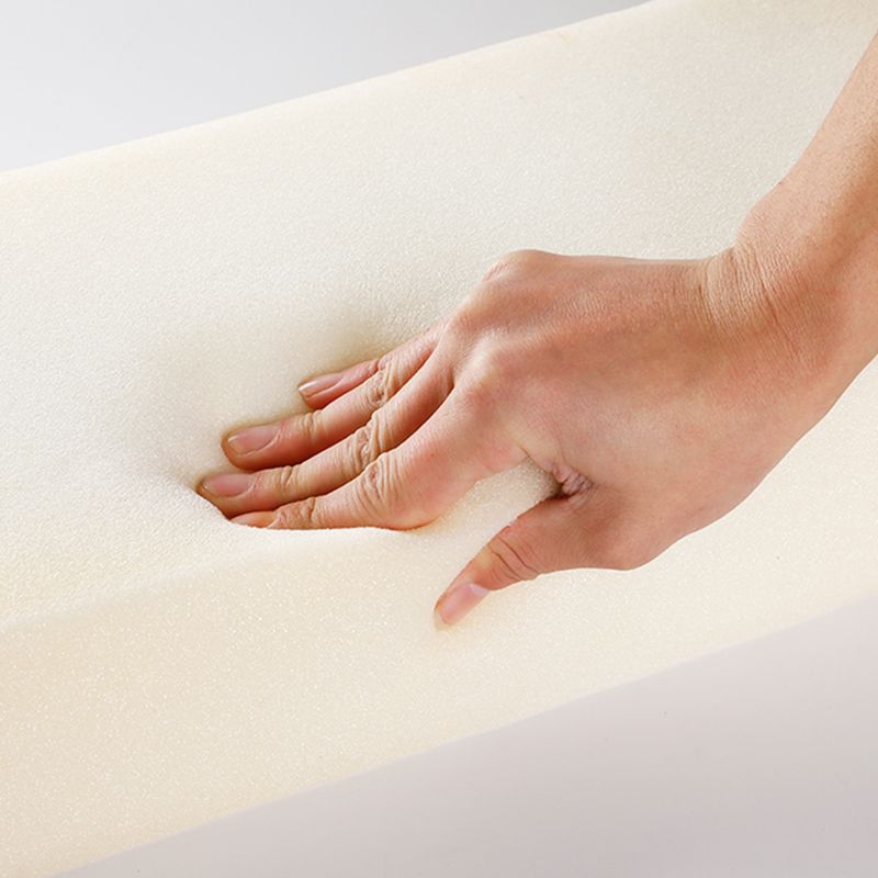 Scandinavian Removable Cushions Fabric Square Arms Futon Sleeper Sofa Bed