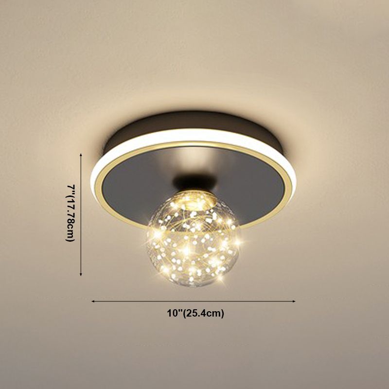 Moderne Deckenleuchte mit 2 Lichtern, LED-Deckenleuchte für die Deckenmontage