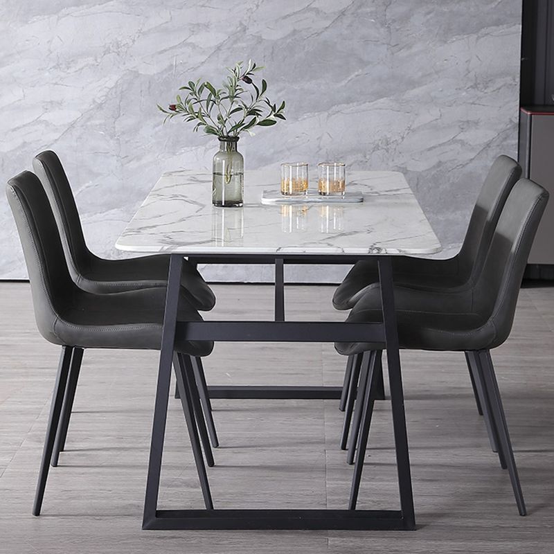 Upholstered Armless Dining Chair Parsons Dining Room Side Chair