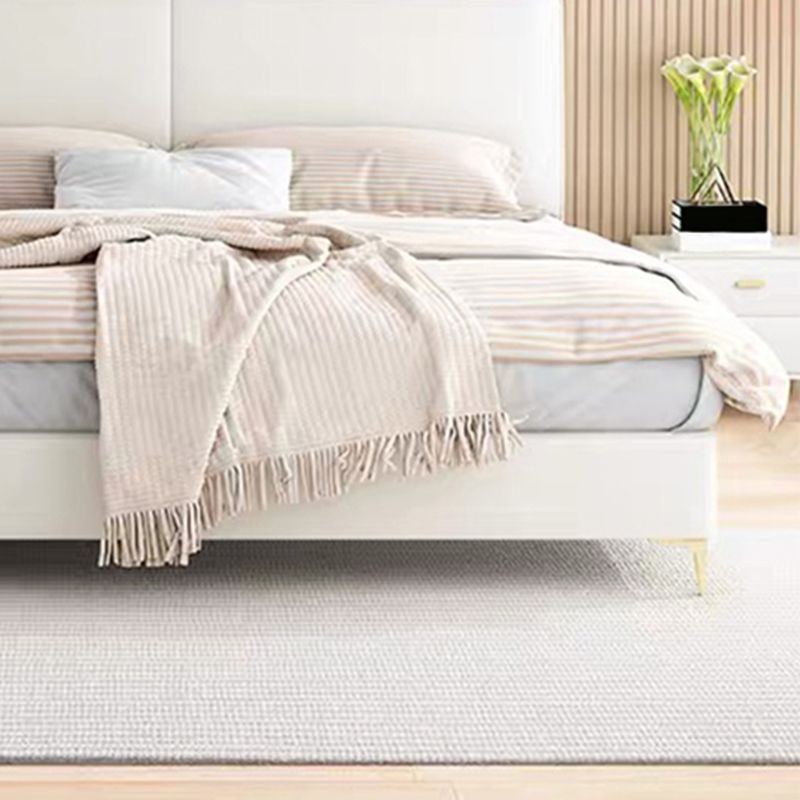 Contemporary Solid Wood with Headboard Rectangular Panel Standard Bed