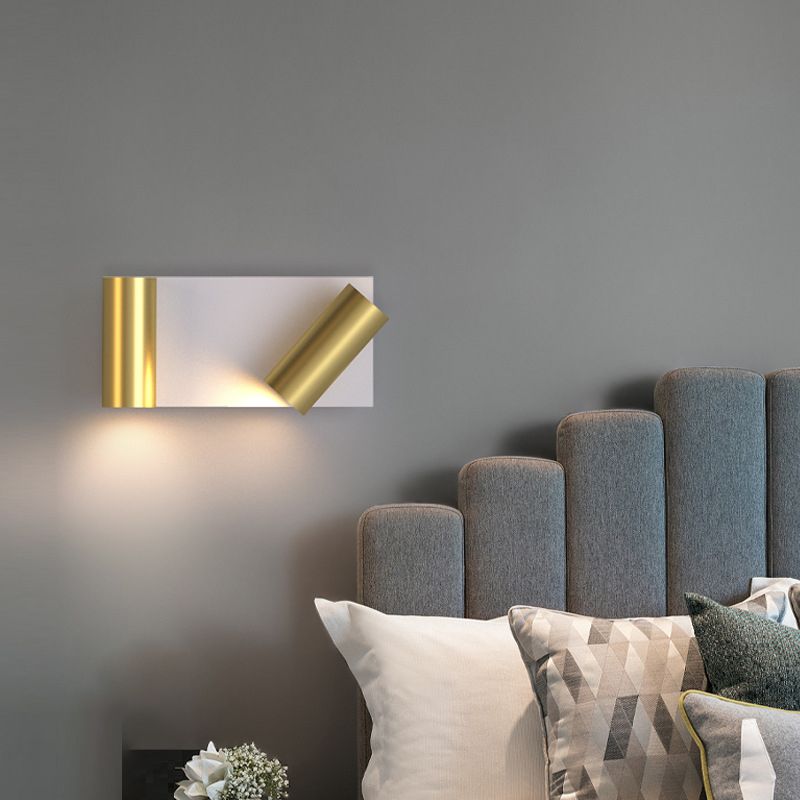 Geometric Wall Lighting Modern Metal 1 Light Wall Mount Lamp for Bedroom