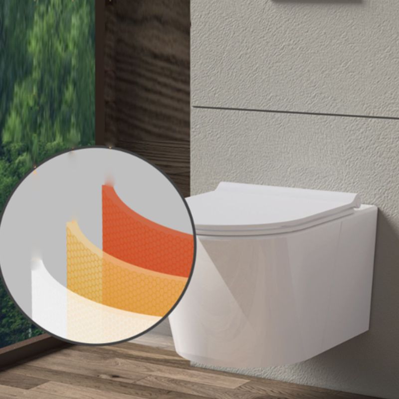 Contemporary One Piece Flush Toilet Wall Mount Urine Toilet for Bathroom
