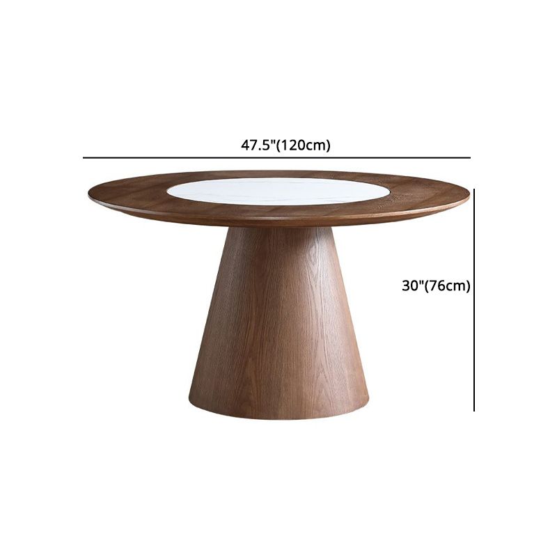 Modern 1/4/5/7 Pieces Dining Sintered Stone Dining Table Set with Wood Base for Home