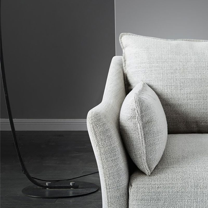 Moderne standaard houten benen stoffen bank kussens sofa voor woonkamer