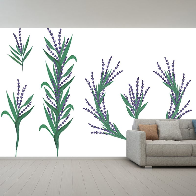 Decor Murals Wallpaper Tropical Style Leaves Murals for Wall Decor