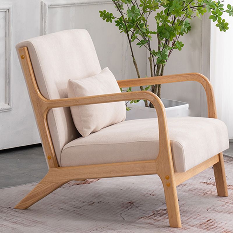 Cushion Back Side Chair Removable Slipcover Lounge Chair for Living Room