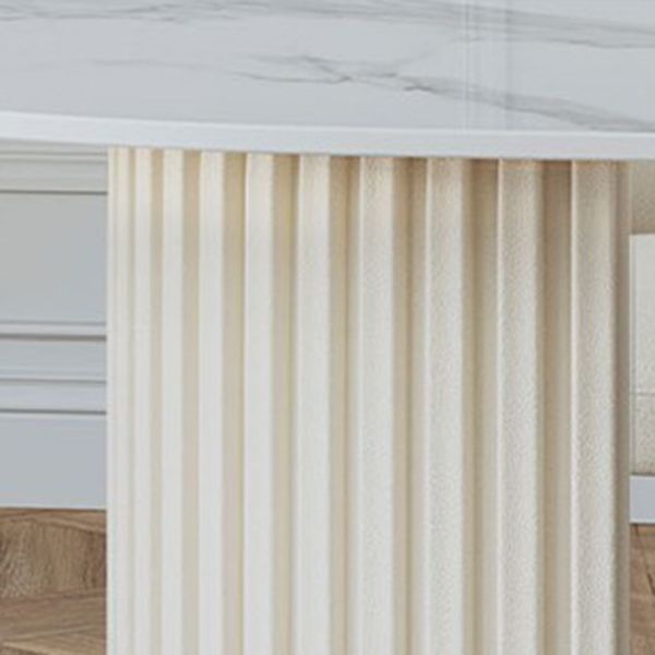 Oval Shape Dining Room Table Luxury Double Pedestal Kitchen Table