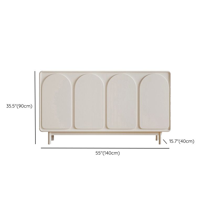 Rectangle Home Storage Sideboard Modern Wooden Sideboard for Kitchen