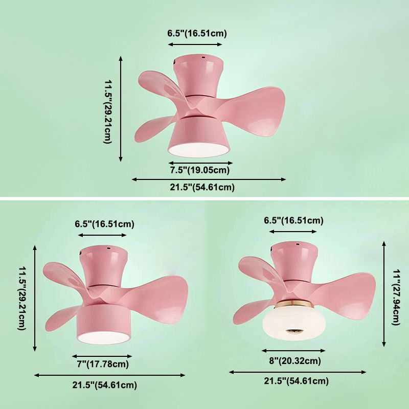 Ventilateur de plafond géométrique clair