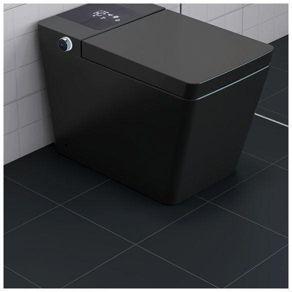 Contemporary Floor Mount Bidet Elongated Ceramic Floor Standing Bidet