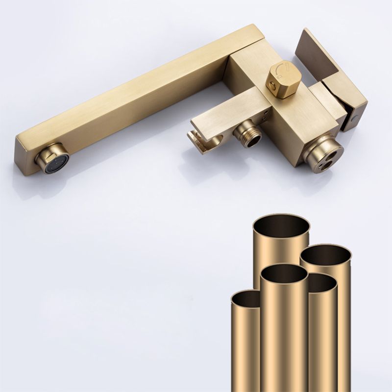 Floor Mounted Metal Freestanding Tub Filler Low Arc Freestanding Tub Filler Trim