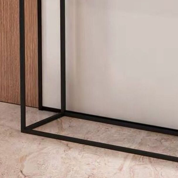 Marble Top Console Table for Hall Console Accent Table 29.53"