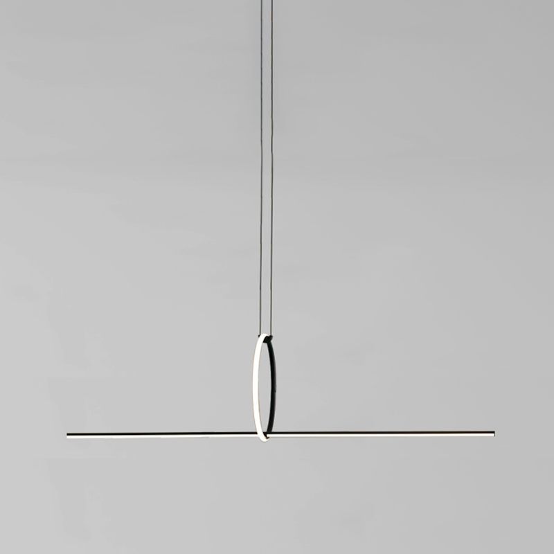 PENDANT MODIFIQUE DE CHANDELIER DE FER LINÉAR