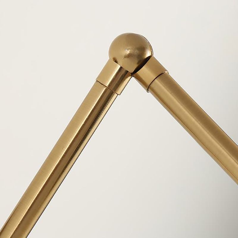 Postmodern Metal Adjustable Sconce Light Fixtures One Bulb Wall Mounted Lighting