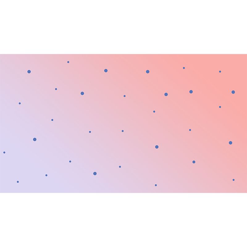 Bright Geometric Shapes Wallpaper Mural Moisture Resistant Modern Bedroom Wall Covering