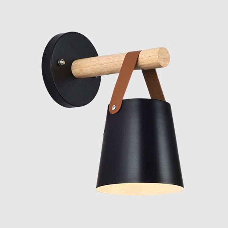 Cone Shape Metal Wall Light Fixture Modern Style Wall Lamp for Dining Room