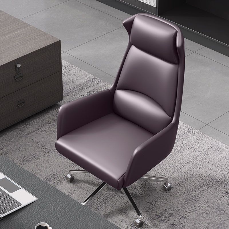 Modern & Contemporary Executive Chair Fixed Arms Ergonomic Managers Chair