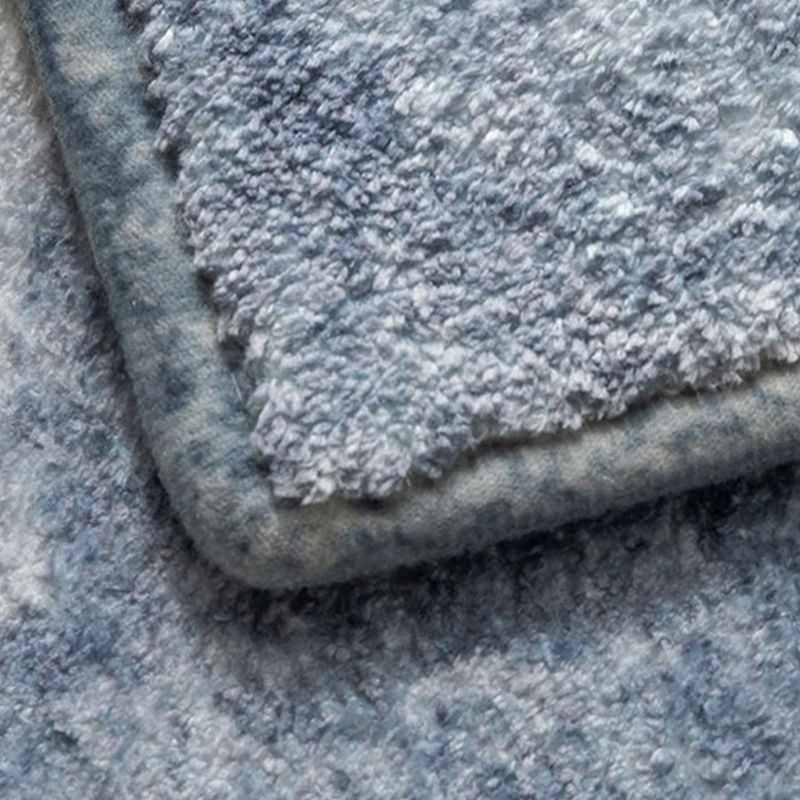 Modern geometrisch patroongebied Tapijtgrijs Grijs Polyester Area Tapijt Non-Slip Backing Rug voor slaapkamer