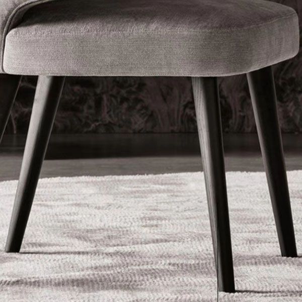 Dining Room Dining Chairs Modern Dining Side Chairs with Wood Legs